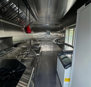 รถขายอาหารบาบีคิวรถลากอาหารบนถนนเคลื่อนที่ได้รถลากอาหารแฟรนไชส์ - Product Image 6