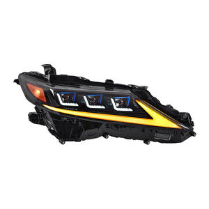 Высококачественные автозапчасти, фара Камри 8-го поколения в сборе 18-23, модифицированный дневной поток, рулевое управление 6000k, белая передняя фара - Product Image 5