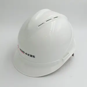 Casque de sécurité aérée dc 12 V, avec barre de protection renforcée, certifié CE EN397 et MS ma