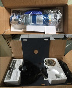 Moteur de volet roulant robuste AC1000kg avec frein à chaîne manuel, boîtier en acier laminé à froid pour atelier industriel - Product Image 4