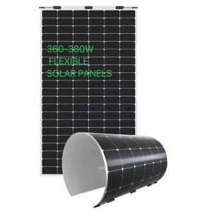 학년 접이식 태양 전지판 Pv 패널 100W 200w 360w 380w 430w 500 w태양 전지판 유연한 boat12V 24v - Product Image 3