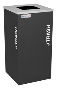 Poubelle de recyclage en <span class=keywords><strong>métal</strong></span> commerciale pour hôtel et restaurant - Poubelle de séparation des déchets écologique debout, rangement pour cuisine et salle de bain - Product Image 2
