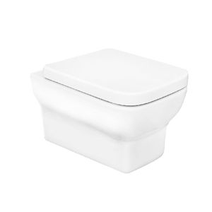 Inodoro Suspendido sin Borde, Diseño Moderno, Tamaño Compacto - Product Image 1