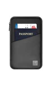 Aoowiwu — <span class=keywords><strong>organiseur</strong></span> de <span class=keywords><strong>voyage</strong></span> universel, sac de rangement des accessoires électroniques, sac RFID avec poignet, pour Macbook - Product Image 3