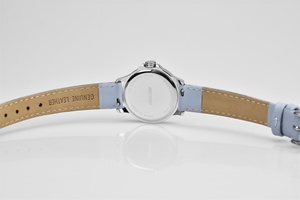 <span class=keywords><strong>Reloj</strong></span> Elegante y Estiloso para <span class=keywords><strong>Mujer</strong></span>, Correa de Cuero Genuino, Movimiento de Cuarzo, Brazalete de Acero Inoxidable, Esfera de Cristal de 30 mm - Product Image 6
