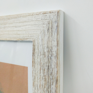 Póster de madera blanco desgastado personalizado de alta calidad, marcos de fotos <span class=keywords><strong>11x17</strong></span>, exhibición de fotos colgante, decoración de pared elegante para el hogar - Product Image 3