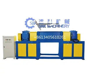 Chinesischer Lieferant Einzelaufschredder Doppelwelle-Industrieschredder Kunststoff-Schreddermaschine