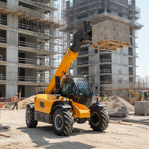 <span class=keywords><strong>Mini</strong></span>-chargeur télescopique compact de fabrication chinoise, avec <span class=keywords><strong>pelle</strong></span> avant et bras télescopique - Product Image 2