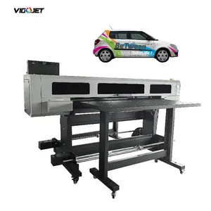 Rouleau d'imprimante hybride UV Vigojet 1.8m pour rouler la machine d'impression LED UV à plat