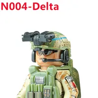 Mini Figurines Militaires Forces Spéciales US RU SEALs Briques SWAT Modèle d'Armée Mobile Ensemble de Blocs de Construction Jouet