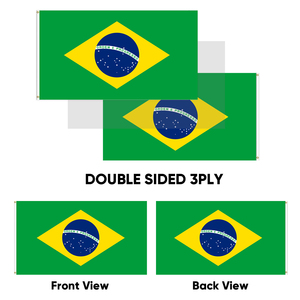 Banderines de poliéster 68D/100D personalizables de 3x5 pies al por mayor, entrega rápida de un proveedor fiable de todas las naciones, incluido <span class=keywords><strong>Brasil</strong></span> - Product Image 4