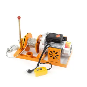 500kg Direct selling 220V/380V lift crane wire rope electric winch with clutch