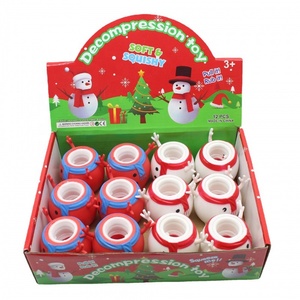 Nuevo Vaso Antiestrés de Santa Claus para Niños, Juguete Creativo para Aliviar el Estrés y la Ansiedad, Regalo Novedoso - Product Image 5