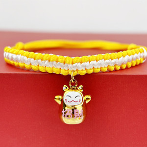 2025 Venta caliente Collares de gato de buena suerte Collares personalizados para mascotas Collares de perro atractivos y elegantes de alta calidad - Product Image 3