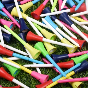 Passen Durable 83mm <b>Golf</b> <b>Tees</b> with Soft <b>Rubber</b> Sleeve Plastic Mixed Colors 70mm Length 0.002kg - Product Image 4