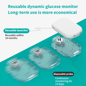 Monitor de Glucosa Continuo en Tiempo Real, <span class=keywords><strong>Sensor</strong></span> Portátil, Aplicación Android 24H <span class=keywords><strong>para</strong></span> Uso Doméstico en Diabéticos - Product Image 5