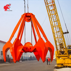 Grappin hydraulique électrique pour <span class=keywords><strong>ferraille</strong></span> de grue, 10, 16, 20 tonnes, type « Orange Peel », pour déchets et rebuts - Product Image 3