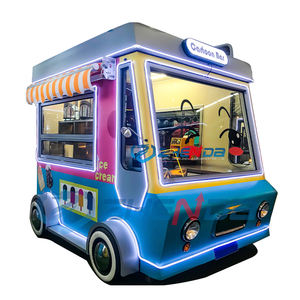 عربات طعام متنقلة، مناسبة لبيع الأطعمة بالتجزئة مثل القهوة والوجبات الخفيفة والآيس كريم والهوت دوغ. - Product Image 2