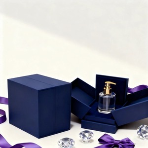 กล่องกระดาษแข็งแบบกำหนดเองสุดหรู ประตูคู่ ปิดด้วยแม่เหล็ก สำหรับบรรจุภัณฑ์น้ำหอม เครื่องประดับ เครื่องสำอาง ลิปสติก ของขวัญ - Product Image 5