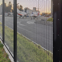 Clôture de sécurité Prime Way WL2 - Clôture de bordure en acier galvanisé anti-escalade de 8 pieds, durable, écologique, facile à assembler pour