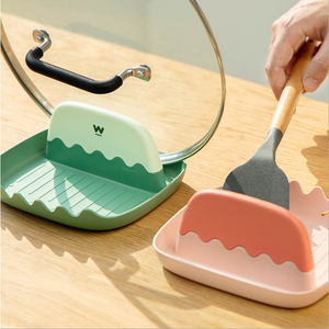 Supporto per spatola da cucina resistente al calore per utensili HLY supporto per cucchiaio in materiale Pp antiscivolo per uso alimentare - Product Image 4