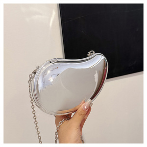 Femmes 2024 été pour mangue en forme d'argent et d'or Laser sac de soirée sac à main de créateur pour les fêtes de mariage petits sacs à main <span class=keywords><strong>pochette</strong></span> - Product Image 4