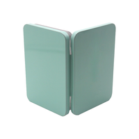Boîte de bidon d'emballage d'ombre à paupières rectangle haut de gamme OEM ODM avec miroir