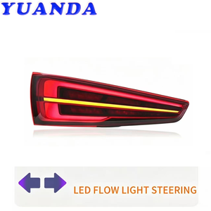 Fanali posteriori a LED blu <span class=keywords><strong>OLED</strong></span> per <span class=keywords><strong>Audi</strong></span> Q3 (2013-2018) con indicatori di direzione sequenziali e luci di posizione - Nuovo set di aggiornamento - Product Image 5