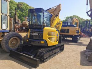 Japan <b>Used</b> 2017 Model Mini Hydraulic Excavator Komatsu PC55 with Engine & Pump Tested & Inspected for Sale - Product Image 5