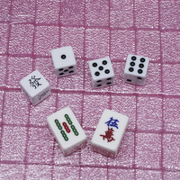 Ensemble de jeu de Mahjong américain en acrylique de voyage de luxe-Carreaux à 4 couches, compact avec sac de transport, logo personnalisé accepté, quantité minimale de commande bas
