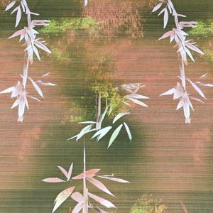 Tóm Tắt Sơn Dầu Lá Tre In Vải Poplin Bông 100% Bông Vải Cho Dresses & Áo Sơ Mi - Product Image 5