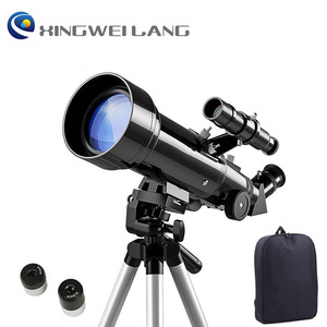 Astronomical Telescope 70400 White High Magnification Outdoor Observation Aluminum Alloy Tripod Included - Product Image 3