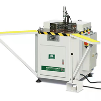 Machine à sertir les coins simples pour fenêtres en aluminium OUWO, machine pour fenêtres en PVC, machine de fabrication de portes et fenêtres en aluminium