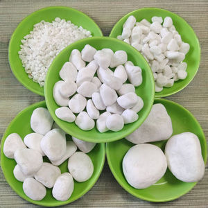 หินอาซากะหินธรรมชาติสีขาวสำหรับกลางแจ้งสวนหินซักได้สำหรับตกแต่งสวนหินสำหรับตกแต่งสวนหินแม่น้ำหิน3ปี - Product Image 3