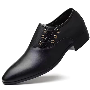 Fournisseur de chaussures d'usine en Chine, vente en gros de chaussures habillées pour hommes, chaussures décontractées confortables, fabrication artisanale en cuir de vache pur, respirantes - Product Image 3