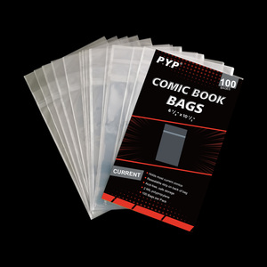 Resealable Modern Or Current Comic Book Storage Protector Crystal Clear Bags And Backing Boards