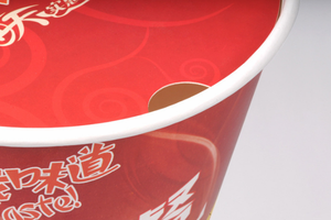 Nuevo embalaje de gran capacidad personalizado para palomitas de maíz para llevar, embalaje de cubos de pollo frito - Product Image 4