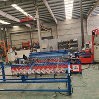 Prix usine vente cyclone clôture maille machine/maillon de chaîne clôture faisant machine à tisser