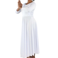 Robe de danse de louange pour femmes Costume d'église Robe de danse liturgique
