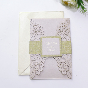 Cartes d'invitation de mariage de Style européen coloré, <span class=keywords><strong>carte</strong></span> d'invitation découpée au Laser pour <span class=keywords><strong>fête</strong></span> de mariage, <span class=keywords><strong>carte</strong></span> de vœux pour la saint-valentin - Product Image 3