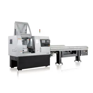 sm385 high precision dental 2 spindle 5 axis swiss type cnc automatic lathe with ce