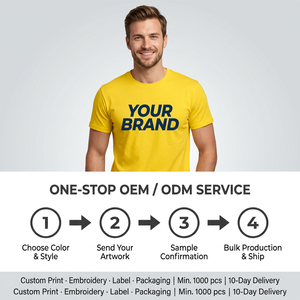 T-shirt in Cotone Morbido e Traspirante <span class=keywords><strong>Serie</strong></span> 79000, Tessuto di Alta Qualità, Maglietta Neutra per Stampa Fai-da-te e Ricamo, Fornitore all'Ingrosso - Product Image 3