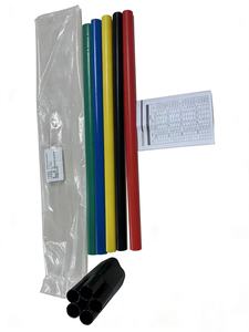 Kit de Terminación de Cables Termocontraíbles 12/24KV, Sellado de Extremos de Cable Eléctrico de 1 y 3 Hilos para Sistemas de Baterías, Empalmes Termocontraíbles - Product Image 2