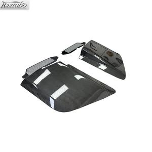 Panneaux de lame de garde-boue de porte latérale de garniture d'aération de côté de voiture de Fiber de carbone sèche de Style Capristo pour <span class=keywords><strong>Audi</strong></span> R8 - Product Image 4