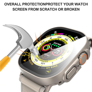 Étui de protection transparent HD personnalisé pour <span class=keywords><strong>Apple</strong></span> <span class=keywords><strong>Watch</strong></span> Ultra 3 49 mm – Protection d'écran pour montre connectée Ultra 3 - Product Image 3