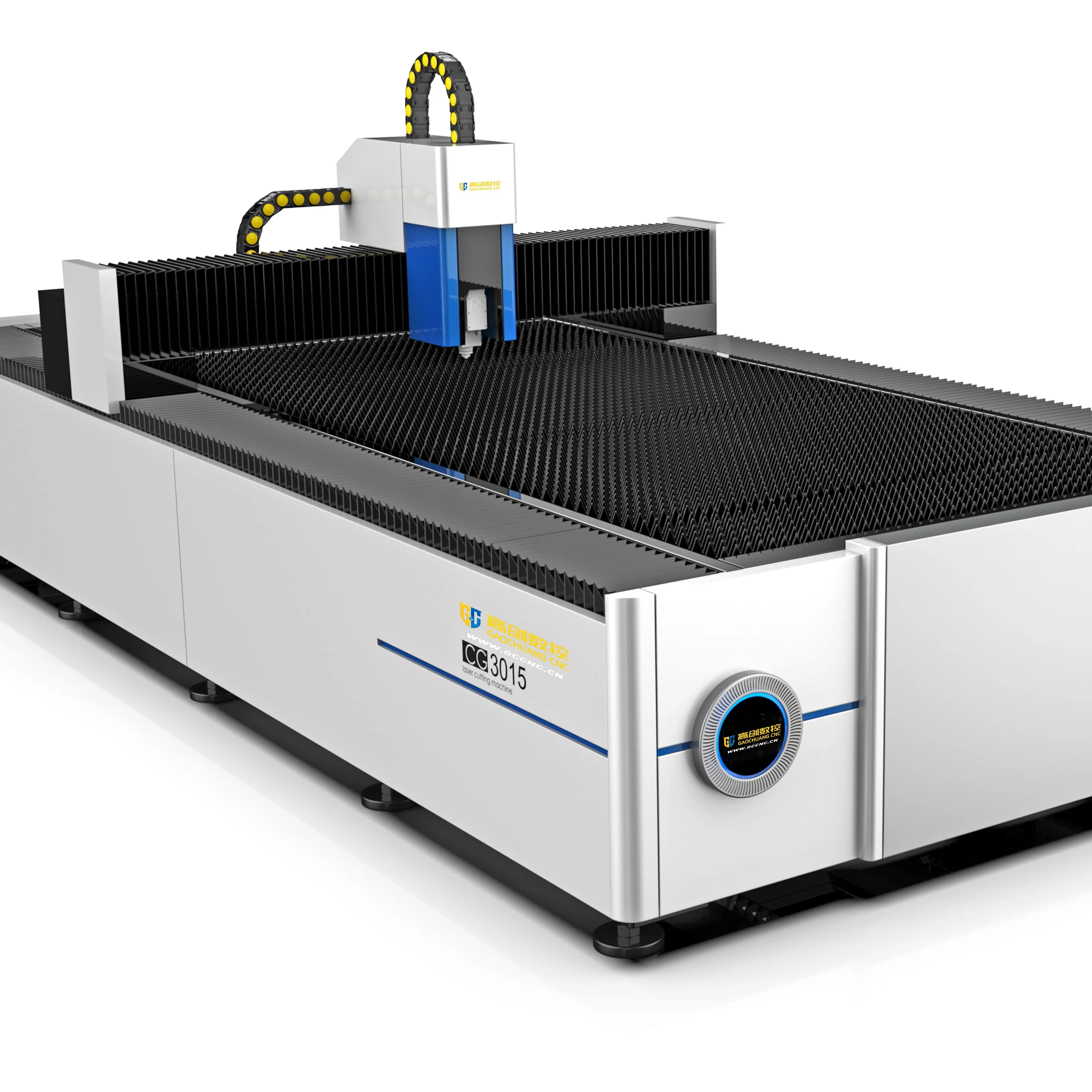 Cnc Contral Metalen Fiber Lazer Cut Industriële Machines Fiber Laser Snijmachine