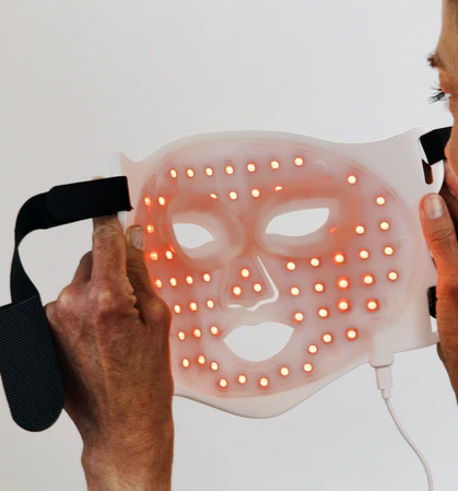 2024 OEM/ODM Medical Grade Silicone Skin Whitening Face Mask Red  Light Therapy Infrared Facial Mask Currentbody Led Neck Mask