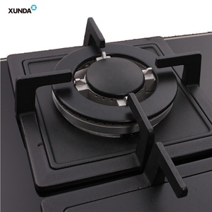 Xunda Fabricant Vente en gros de verres ménagers Table de cuisson à gaz 4 brûleurs Cuisine Cuisinière à gaz Cuisinière Plaques de cuisson - Product Image 4