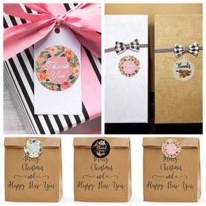 Vòng <span class=keywords><strong>1</strong></span> Inch Cảm Ơn Bạn Đã Hỗ Trợ My Small Business Sticker Quà Tặng/Phong Bì Niêm Phong Trang Trí Paster Baking Bao Bì Nhãn - Product Image 2