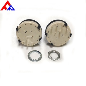Nouveau commutateur rotatif isolé à 1 ou 2 pôles, à axe de rotation, 2-12 positions, en métal et plastique, 500V AC - Product Image 4